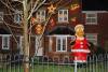January 5, 2013: The 12th Night of Christmas. A pictorial look at some of the fab festive light displays on homes in Yeovil during Christmas 2012-13. Photo 1.