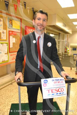 YEOVIL NEWS: Best foot forward at Tesco - every little step helps!