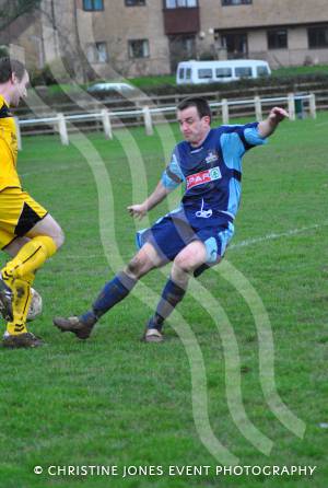 Ilminster Town 0, Minehead 2- Jan 5, 2013: The Blues fall to defeat at home in the Errea Somerset County League Premier Division: Photo 24