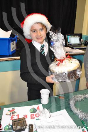 12th Night of Christmas - a festive gallery: A look back at the 2012-13 festive season - here is a student enjoying the Christmas fair at Stanchester School. Photo 1