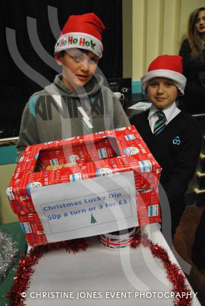 12th Night of Christmas - a festive gallery: Students enjoying the Christmas fair at Stanchester School. Photo 2