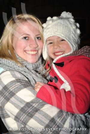 12th Night of Christmas - a festive gallery: Big smiles at the switching-on of Crewkerne Christmas Lights. Photo 11