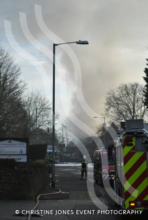 The Bell Inn fire in Preston Road, Yeovil, on January 6, 2013, Photo 8