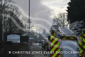 The Bell Inn fire in Preston Road, Yeovil, on January 6, 2013, Photo 11