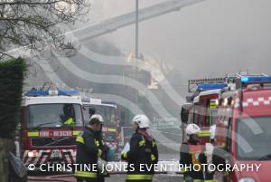 The Bell Inn fire in Preston Road, Yeovil, on January 6, 2013, Photo 18