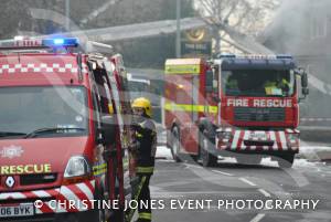 The Bell Inn fire in Preston Road, Yeovil, on January 6, 2013, Photo 24