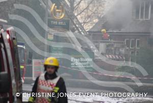 The Bell Inn fire in Preston Road, Yeovil, on January 6, 2013, Photo 25