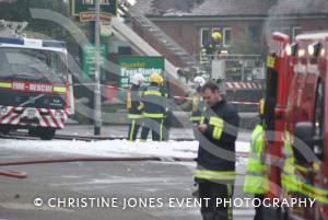 The Bell Inn fire in Preston Road, Yeovil, on January 6, 2013, Photo 36