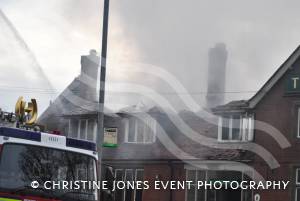 The Bell Inn fire in Preston Road, Yeovil, on January 6, 2013, Photo 46