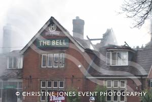 The Bell Inn fire in Preston Road, Yeovil, on January 6, 2013, Photo 47
