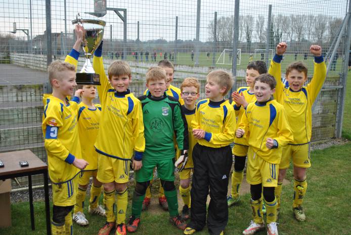 YOUTH FOOBTALL: Harry Morgan nets spectacular winner for Montacute in Under-9s Cup Final