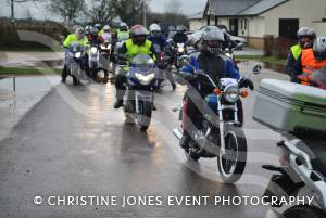 Mayor Mike’s Jurassic Jaunt – April 3, 2015: Bikers go out on a 112-mile bike ride in aid of the Mayor of Yeovil, Cllr Mike Lock's, chosen Flying Colours Appeal charity. Photo 15