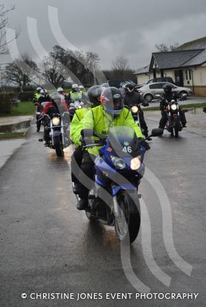 Mayor Mike’s Jurassic Jaunt – April 3, 2015: Bikers go out on a 112-mile bike ride in aid of the Mayor of Yeovil, Cllr Mike Lock's, chosen Flying Colours Appeal charity. Photo 16