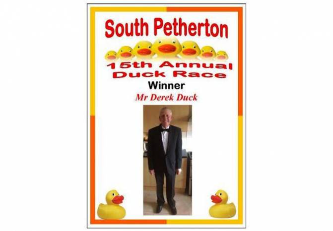CARNIVAL NEWS: Quackers? No – it’s true. Winner of duck race is Mr Duck!