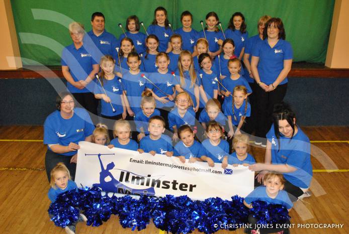 CLUBS AND SOCIETIES: Ilminster Majorettes twirling towards first performances
