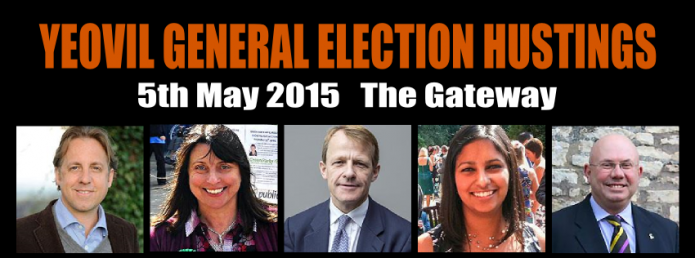 ELECTIONS: Hustings with the five Yeovil candidates at The Gateway