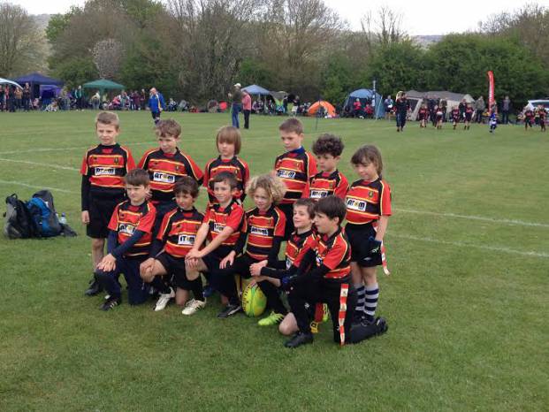 YOUTH RUGBY: Chard Under-9s do the town proud