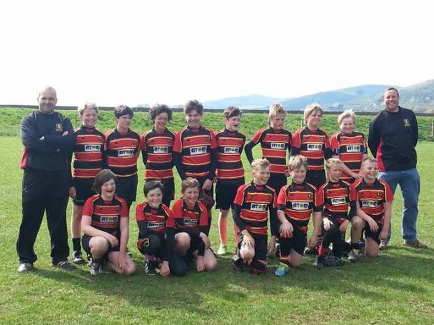 YOUTH RUGBY: Chard Under-9s do the town proud