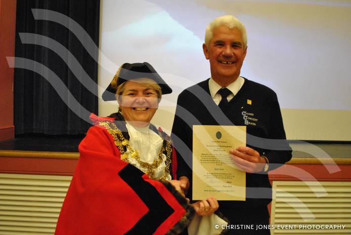 SOUTH SOMERSET NEWS: A very special Outstanding Service award