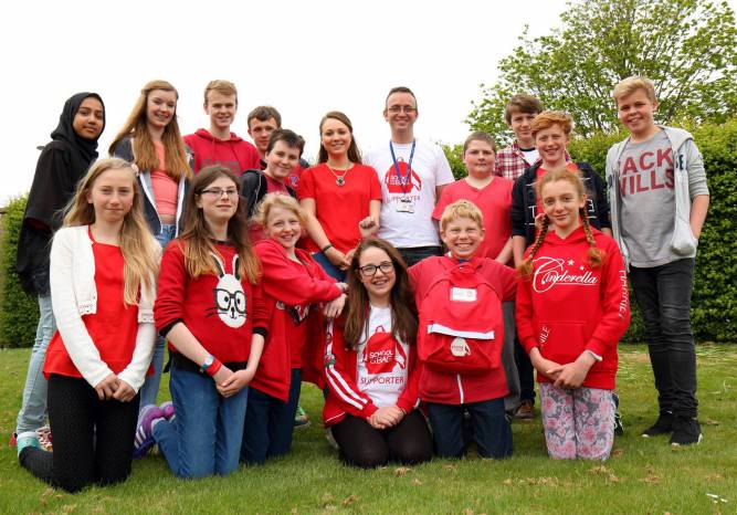 SCHOOLS AND COLLEGES: Preston goes red for non-uniform day