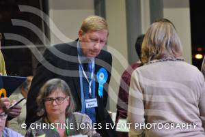 General Election Night - May 7-8, 2015: Westland leisure complex was a hive of activity for the count in the General Election for the Yeovil and the Somerton & Frome constituencies. Photo 9