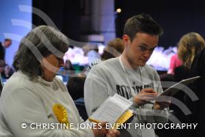 General Election Night - May 7-8, 2015: Westland leisure complex was a hive of activity for the count in the General Election for the Yeovil and the Somerton & Frome constituencies. Photo 16