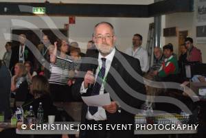 General Election Night - May 7-8, 2015: Westland leisure complex was a hive of activity for the count in the General Election for the Yeovil and the Somerton & Frome constituencies. Photo 20