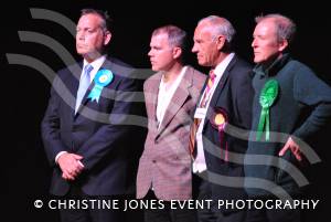 General Election Night - May 7-8, 2015: Westland leisure complex was a hive of activity for the count in the General Election for the Yeovil and the Somerton & Frome constituencies. Photo 22