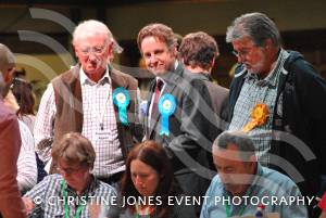 General Election Night - May 7-8, 2015: Westland leisure complex was a hive of activity for the count in the General Election for the Yeovil and the Somerton & Frome constituencies. Photo 24