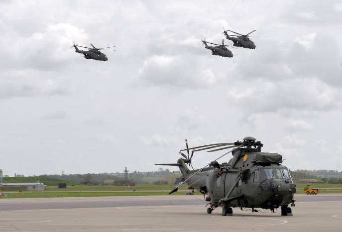 YEOVILTON LIFE: Homecoming ceremony for 846 Naval Air Squadron