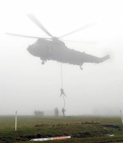 YEOVILTON LIFE: Sea Kings support Ten Tors for the final time