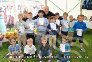 Ilminster Youth FC awards day - May 17, 2015: Yeovil Town coach Darren Way was the special guest at Ilminster Youths' end of season presentation day. Here we see the Ilminster Under-6s. Photo 3