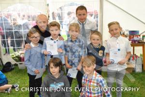 Ilminster Youth FC awards day - May 17, 2015: Yeovil Town coach Darren Way was the special guest at Ilminster Youths' end of season presentation day. Here we see the Ilminster Under-7s. Photo 4