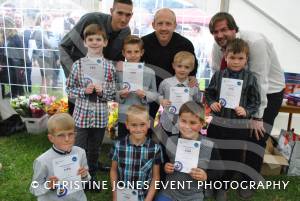 Ilminster Youth FC awards day - May 17, 2015: Yeovil Town coach Darren Way was the special guest at Ilminster Youths' end of season presentation day. Here we see the Ilminster Under-8s. Photo 5