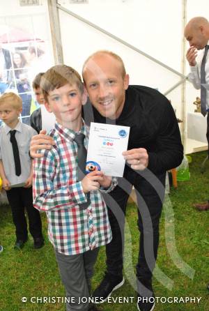Ilminster Youth FC awards day - May 17, 2015: Yeovil Town coach Darren Way was the special guest at Ilminster Youths' end of season presentation day. Photo 6
