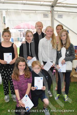 Ilminster Youth FC awards day - May 17, 2015: Yeovil Town coach Darren Way was the special guest at Ilminster Youths' end of season presentation day. Here we see the Ilminster Under-10s Girls. Photo 11