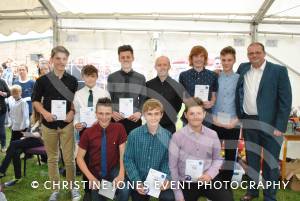 Ilminster Youth FC awards day - May 17, 2015:  Yeovil Town coach Darren Way was the special guest at Ilminster Youths' end of season presentation day. Here we see the Under-15s. Photo 30