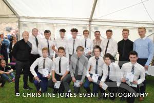 Ilminster Youth FC awards day - May 17, 2015:  Yeovil Town coach Darren Way was the special guest at Ilminster Youths' end of season presentation day. Here we see the Under-16s. Photo 33