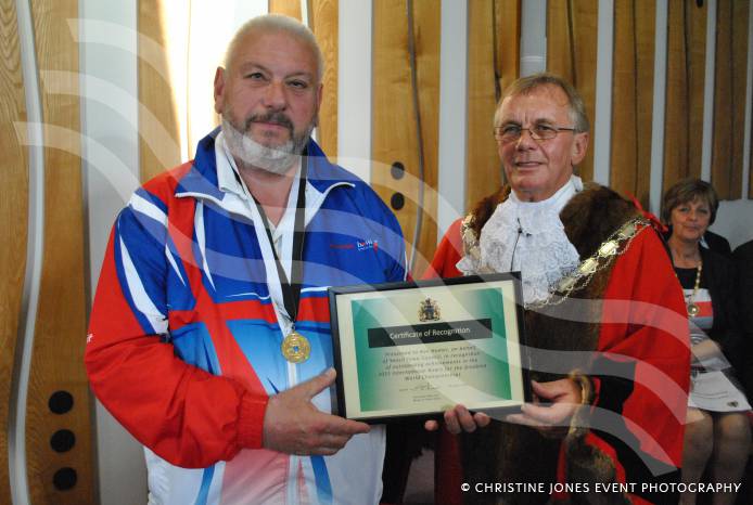 BOWLS: Certificate of recognition for world champion Ron