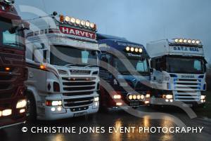 Truckers hold a photocall ahead of this summer's Wessex Truck Show at the Yeovil Showground on January 12, 2013. Photo 7