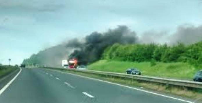 SOUTH SOMERSET NEWS: Lorry fire on the A303