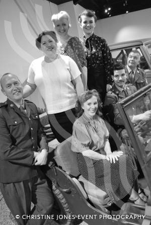 Please Come Home Pt 1 – June 23, 2015: Cast members of the play Please Come Home, to be staged at the Swan Theatre in Yeovil from July 23-25, 2015, had a photocall at the Haynes International Motor Museum near Sparkford. Photo 7