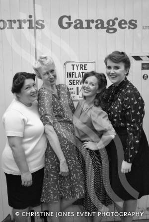 Please Come Home Pt 2 – June 23, 2015: Cast members of the play Please Come Home, to be staged at the Swan Theatre in Yeovil from July 23-25, 2015, had a photocall at the Haynes International Motor Museum near Sparkford. Photo 17