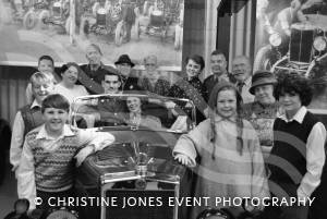 Please Come Home Pt 2 – June 23, 2015: Cast members of the play Please Come Home, to be staged at the Swan Theatre in Yeovil from July 23-25, 2015, had a photocall at the Haynes International Motor Museum near Sparkford. Photo 23