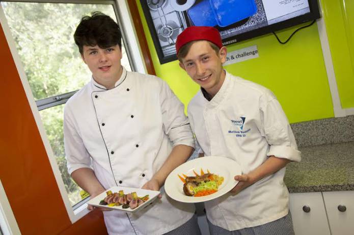 SCHOOLS AND COLLEGES: Serving up the Great Yeovil Menu!