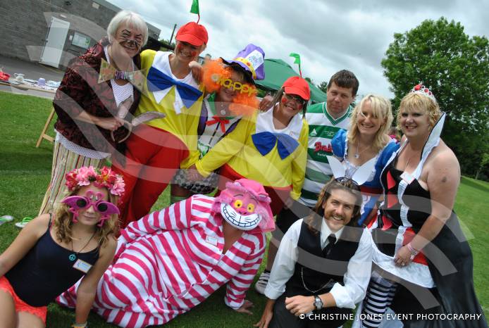 SOUTH SOMERSET NEWS: Mad Hatter's Tea Party coins in the cash for cancer charities