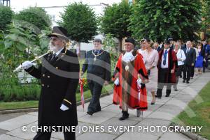 Mayor of Yeovil’s Civic Service Part 1 – July 5, 2015: Civic leaders from around the area attended the Civic Service for the Mayor of Yeovil, Cllr Mike Lock. Photo 6
