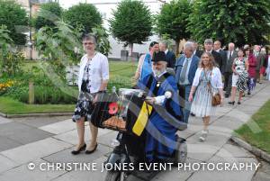 Mayor of Yeovil’s Civic Service Part 1 – July 5, 2015: Civic leaders from around the area attended the Civic Service for the Mayor of Yeovil, Cllr Mike Lock. Photo 11