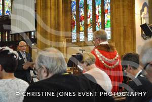 Mayor of Yeovil’s Civic Service Part 1 – July 5, 2015: Civic leaders from around the area attended the Civic Service for the Mayor of Yeovil, Cllr Mike Lock. Photo 20