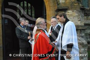 Mayor of Yeovil’s Civic Service Part 2 – July 5, 2015: Civic leaders from around the area attended the Civic Service for the Mayor of Yeovil, Cllr Mike Lock. Photo 4